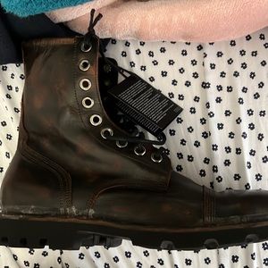 COPY - Men’s steel toe leather combat boot